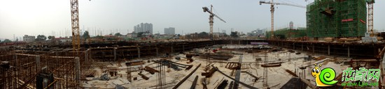 項目除3#樓實景圖（2014.8.5）