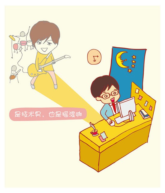宅男and怪咖
