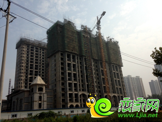 項(xiàng)目東區(qū)實(shí)景圖（2014.8.28）
