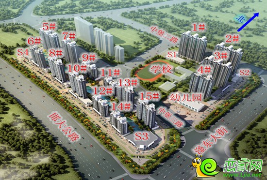 江南錦苑規(guī)劃圖