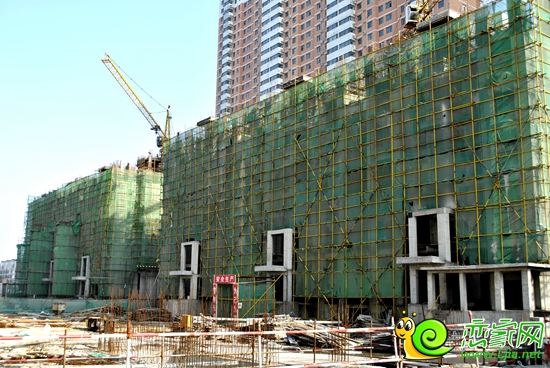 盛瑞華庭1#、2#樓實景圖（2014.9.19）