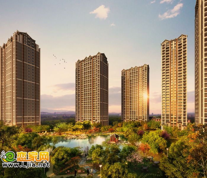 趙都華府高層效果圖