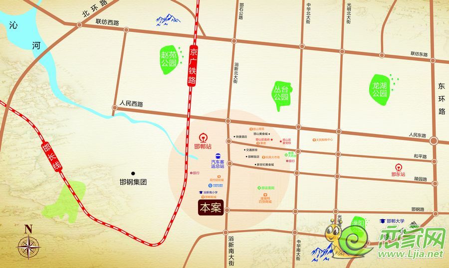 站南旺角區(qū)位圖