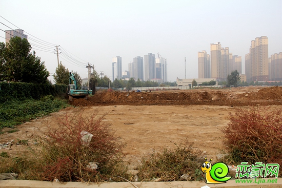 趙都新城12S地施工實(shí)景圖（2014.10.22）