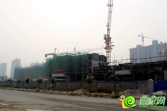 趙都新城17S地實(shí)景圖（2014.10.22）