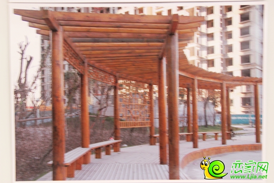 小區(qū)園林之小亭長廊