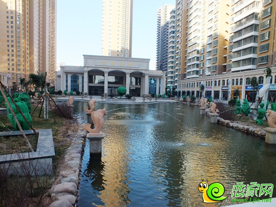 漢成華都小區(qū)園林實(shí)景圖