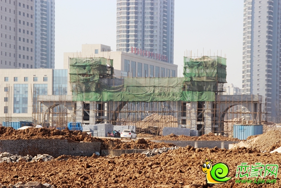 恒大名都工地實(shí)景