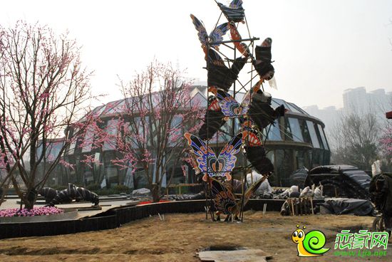 中央名都售樓部實(shí)景圖
