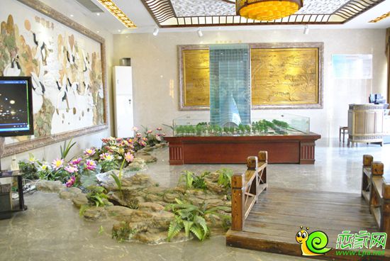 IFC國(guó)際金融大廈營(yíng)銷中心內(nèi)部實(shí)景圖
