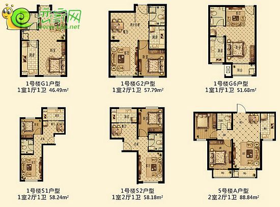 遠洋新興公館戶型圖展示
