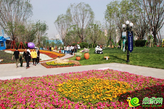 恒大名都園林實景圖