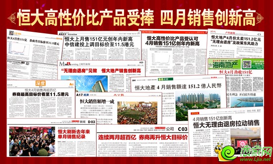恒大名都實力展示