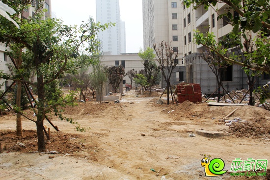 御趙金臺(tái)園林正在建設(shè)中