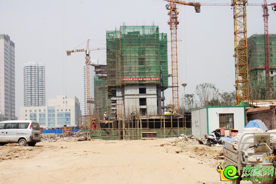 恒大名都工地實(shí)景圖（2015.06.07）