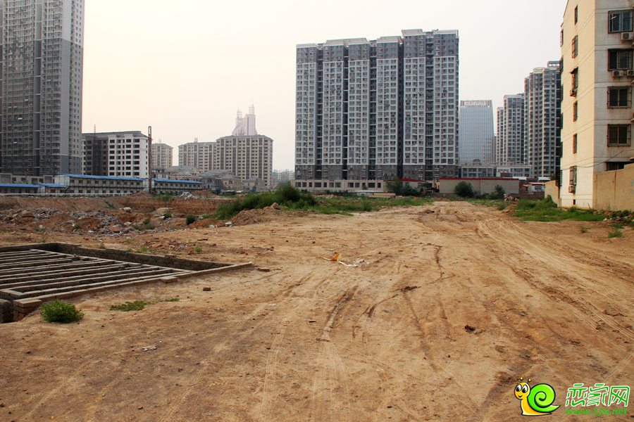 萬達(dá)公館工地實(shí)景圖