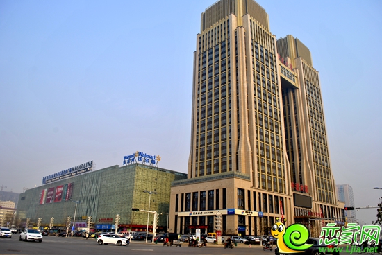 中道大廈和紅星美凱龍商業(yè)廣場(chǎng)