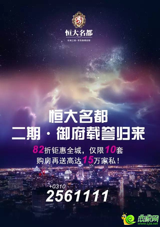 邯鄲恒大名都二期載譽歸來