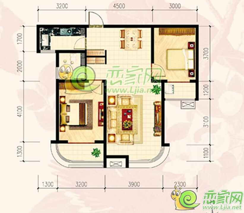拉德芳斯例外33號(hào)樓戶型