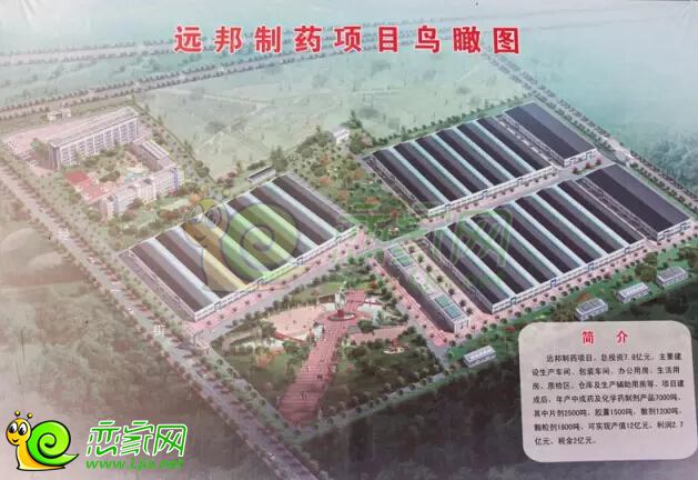 遠邦制藥項目鳥瞰圖