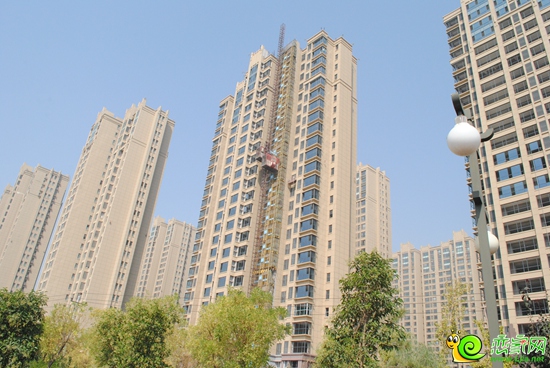 美的城進度實景圖