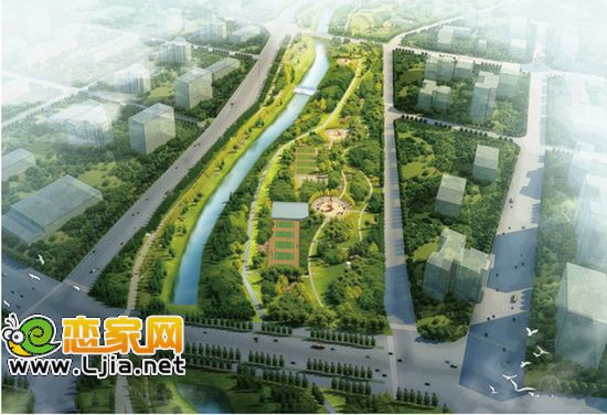 邯鄲支漳河效果圖