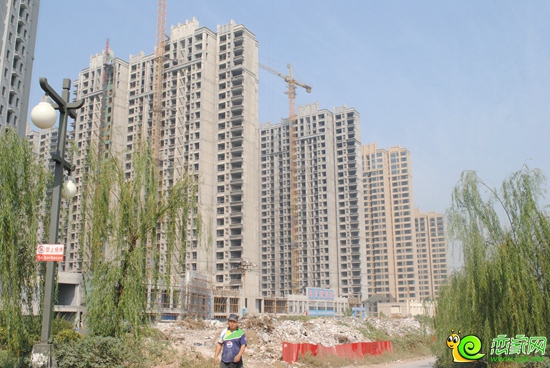 美的城進(jìn)度實(shí)景圖