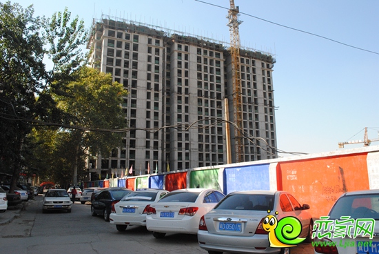 中央名都施工實(shí)景圖