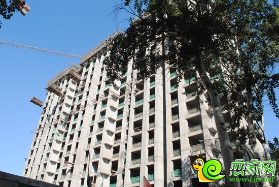 中央名都施工實(shí)景圖