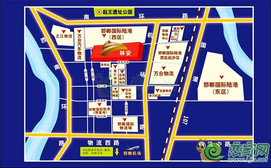 林安智慧商貿(mào)物流城區(qū)位圖