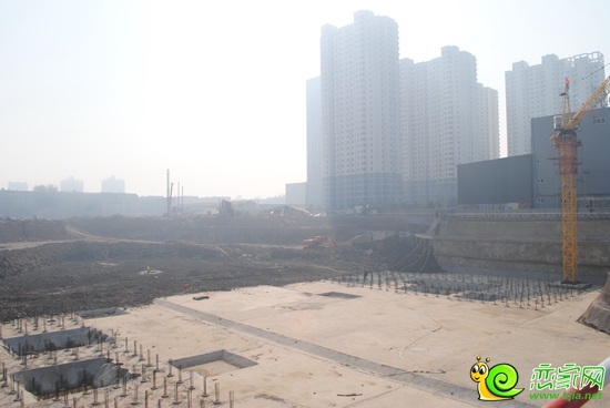江城首邑商鋪施工實景圖