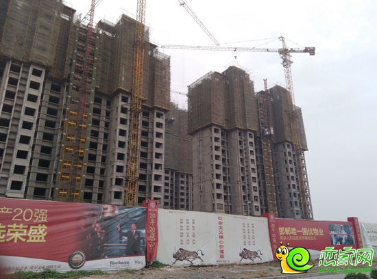 榮盛江南錦苑施工實(shí)景圖