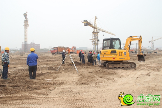 林安智慧商貿(mào)物流城施工實(shí)景圖