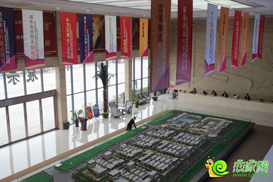 林安智慧商貿(mào)物流城施展廳實(shí)景圖