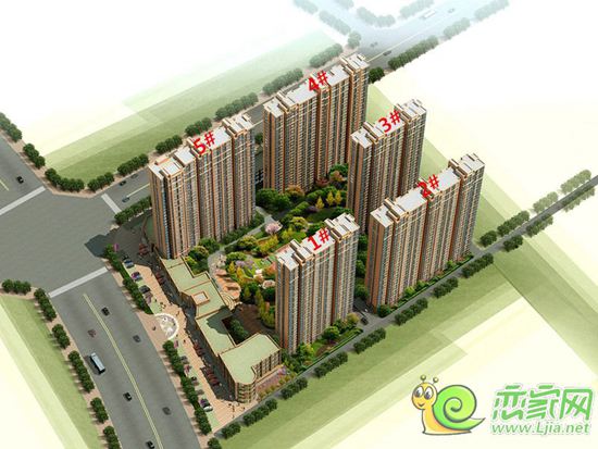 陶然新城樓號(hào)示意圖