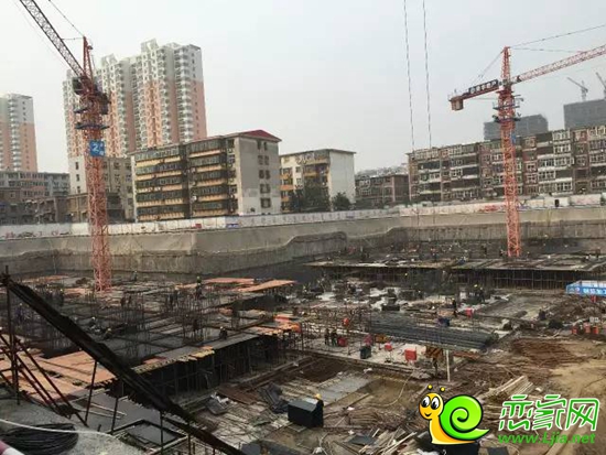 2#已完成基礎(chǔ)底板澆注