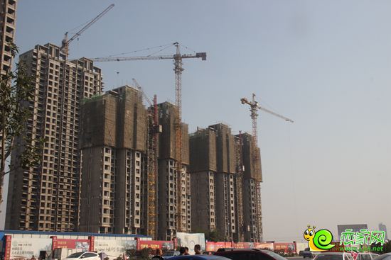 江南錦苑施工實(shí)景圖
