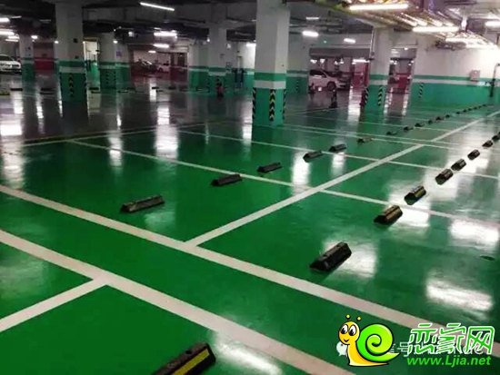 美的城車位之綠色區(qū)域