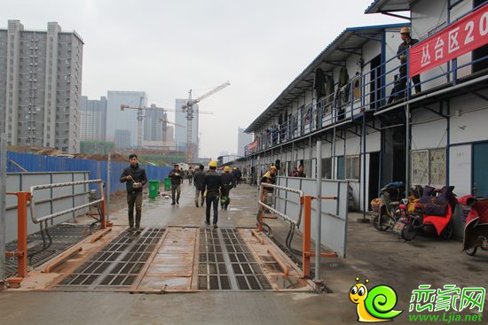 漢光華府工地實景圖