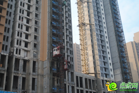 稽山御府天城施工實(shí)景圖