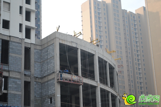 稽山御府天城施工實(shí)景圖