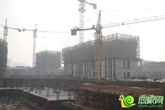 陽光新卓廣場施工實(shí)景圖