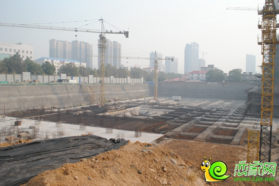 陽光新卓廣場施工實(shí)景圖