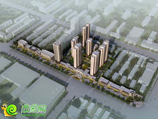 中船·漢光華府效果圖