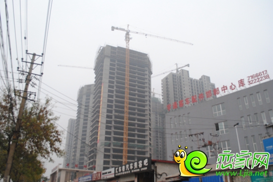 卓冠美景城施工實景圖