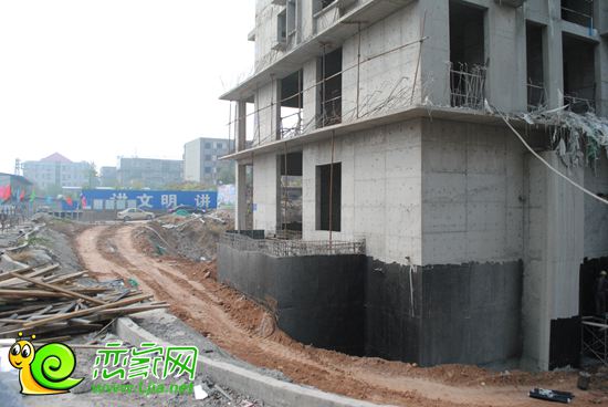 盛錦花園施工地實景圖