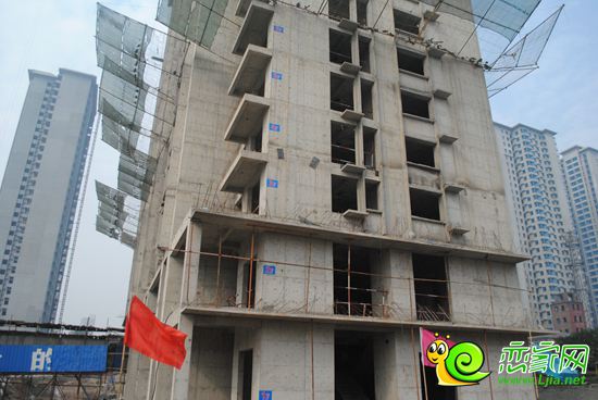 盛錦花園施工地實景圖