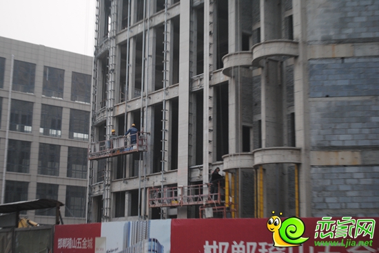 稽山御府天城施工現(xiàn)場(chǎng)