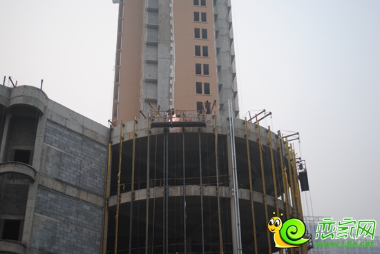 稽山御府天城施工現(xiàn)場(chǎng)