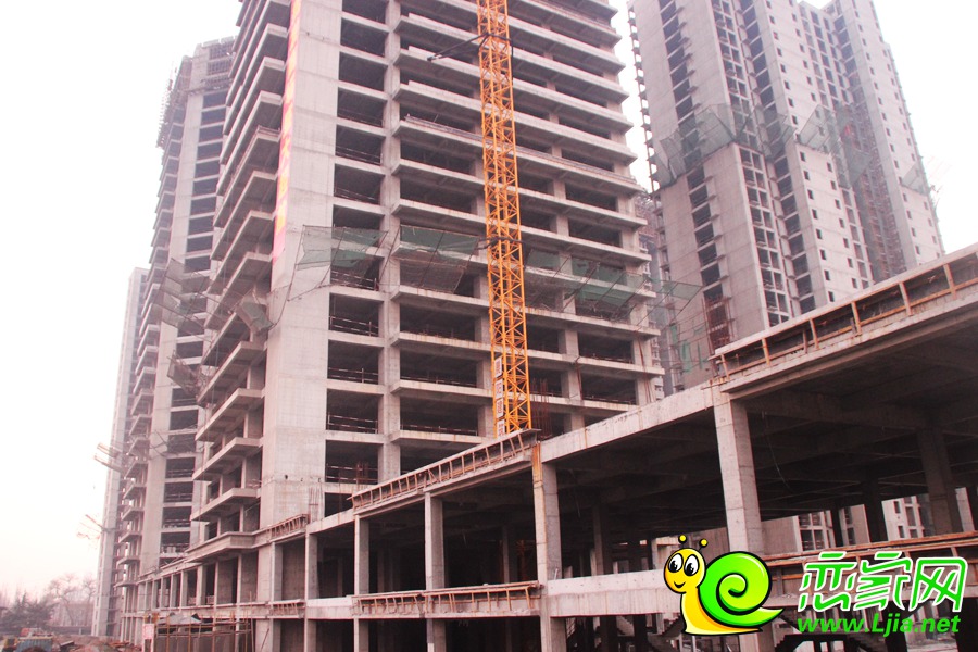 卓冠美景城工地實(shí)景圖